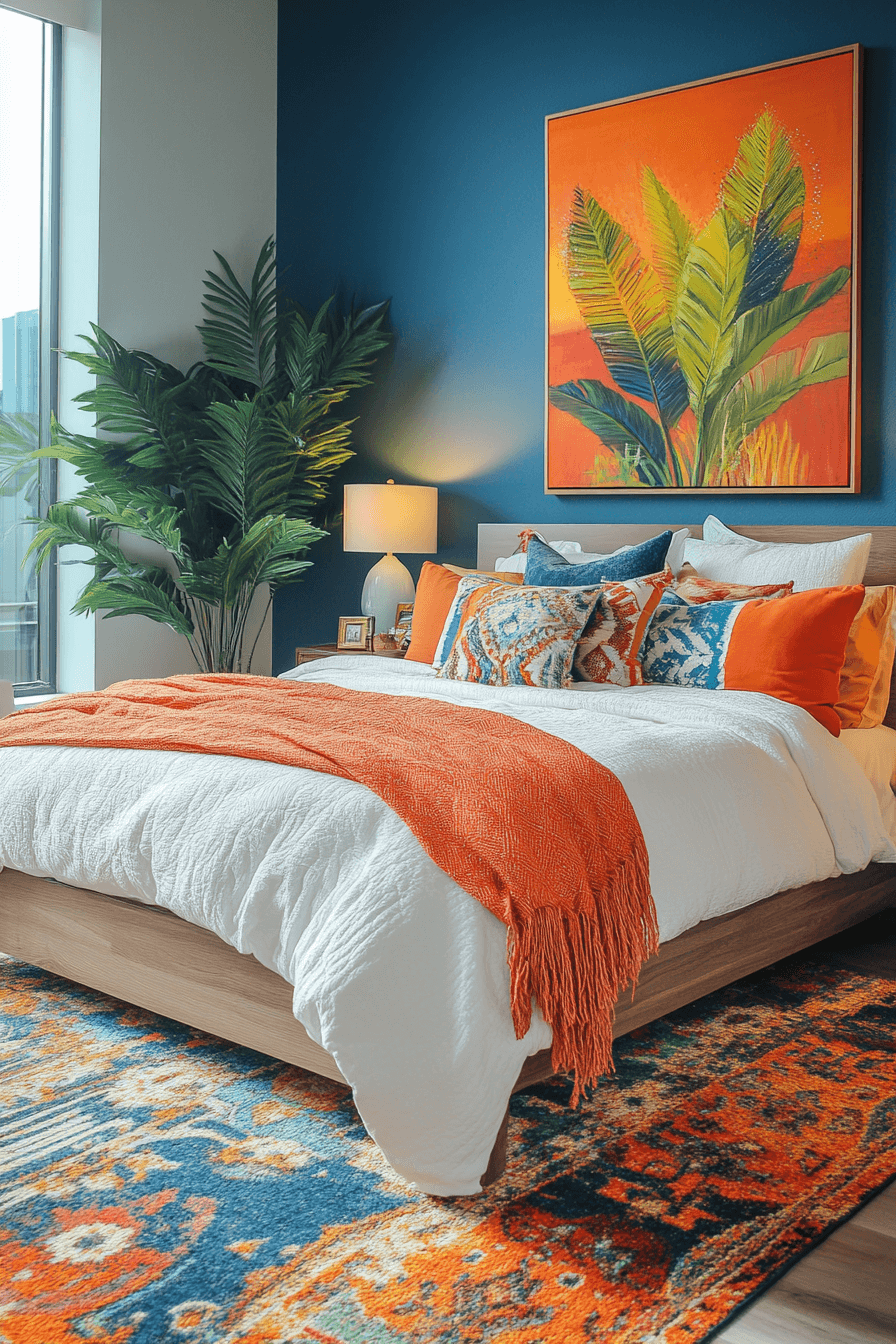 chambre boho chic