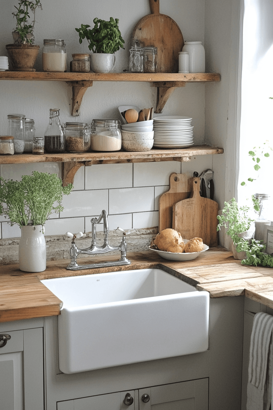 granny chic kitchen