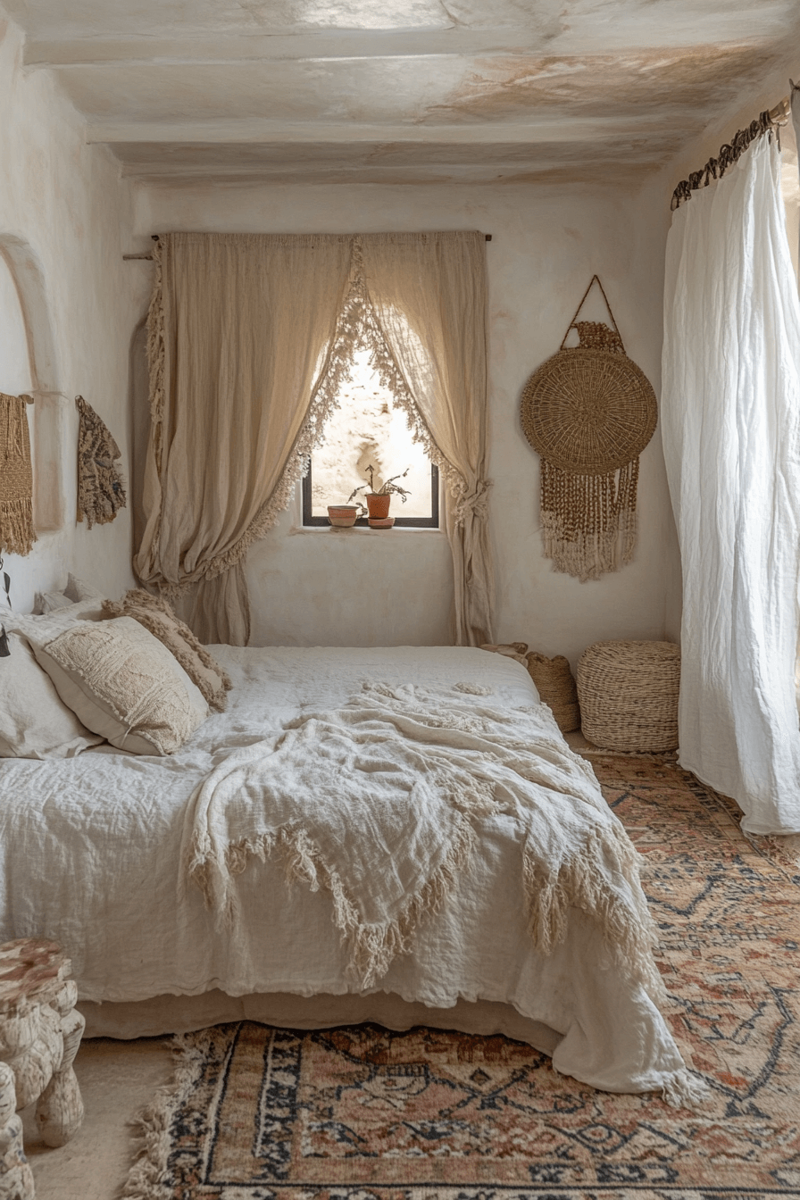 chambre boho chic