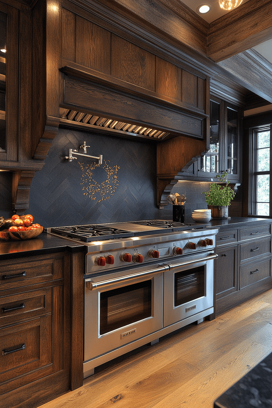 red oak kitchen cabinets