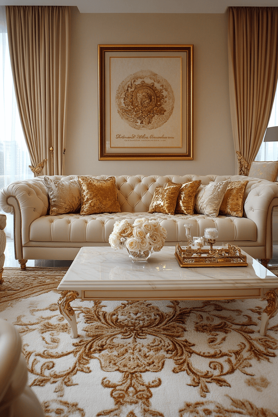 beige couch living room
