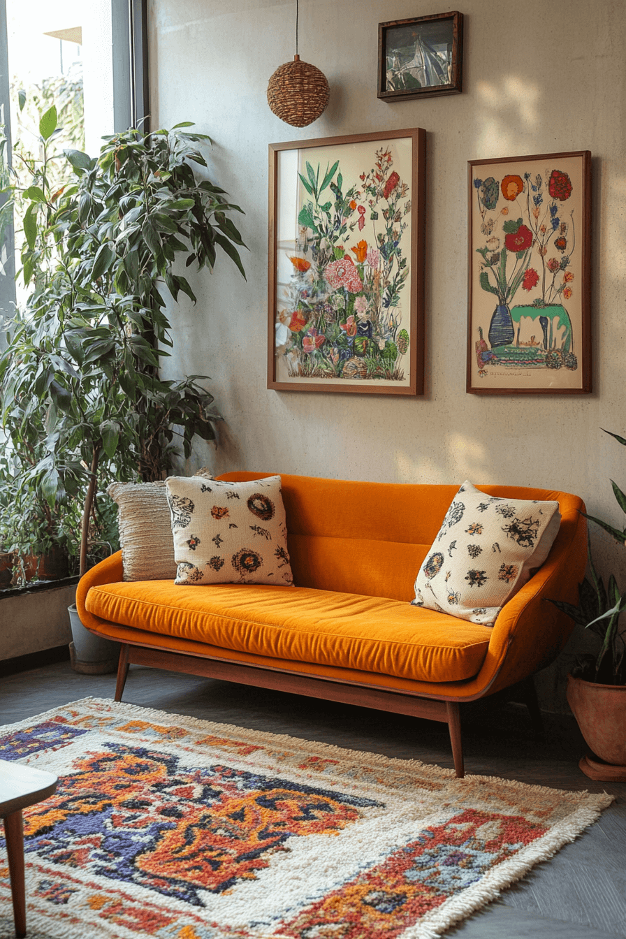 granny chic decor living room