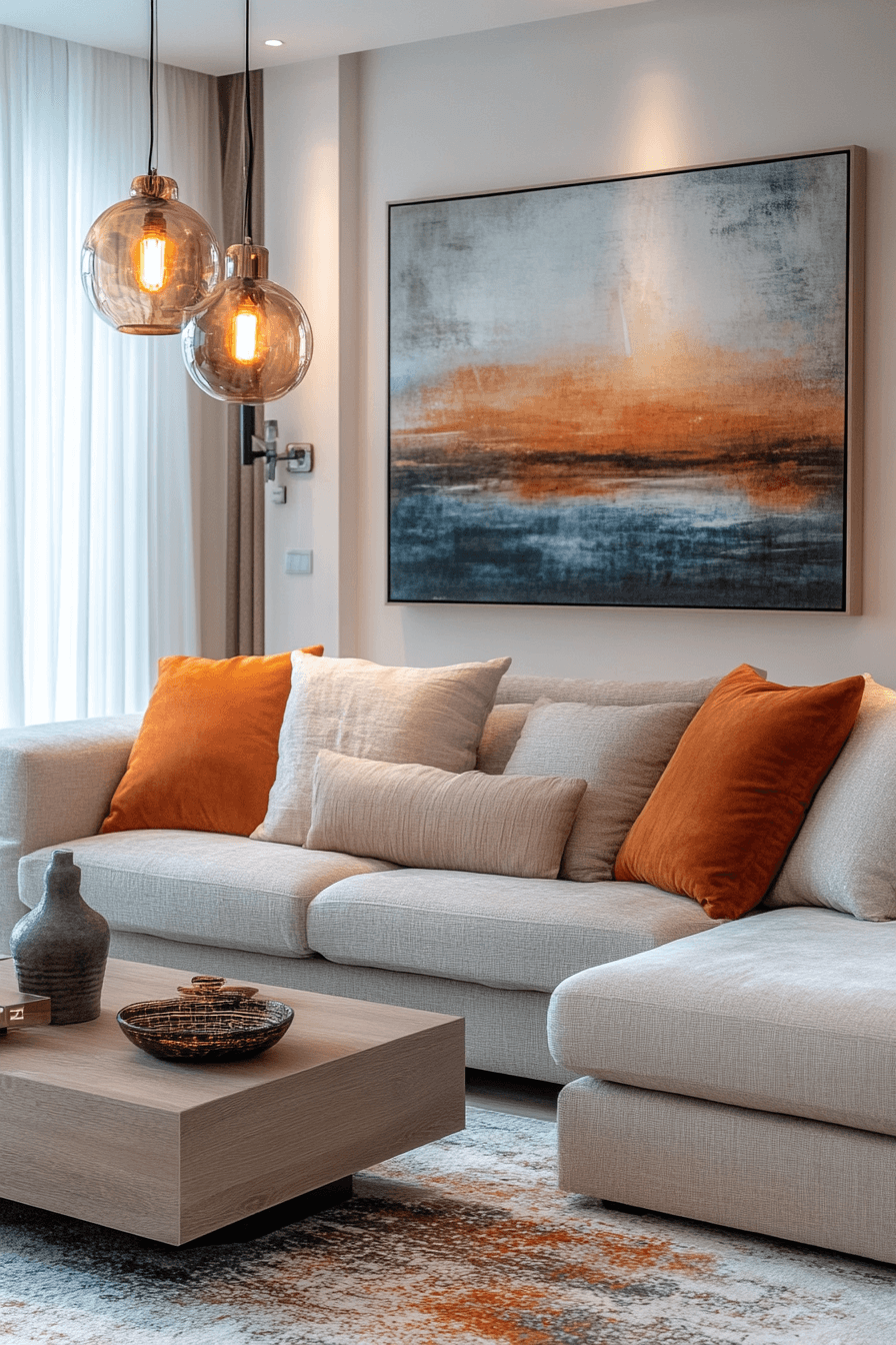 beige couch living room