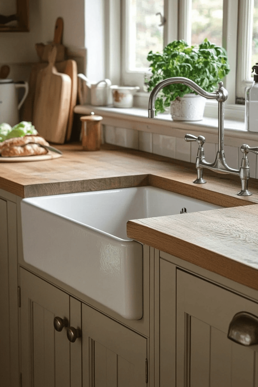 pale oak kitchen cabinets