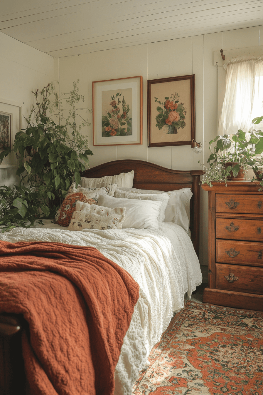 granny chic bedroom