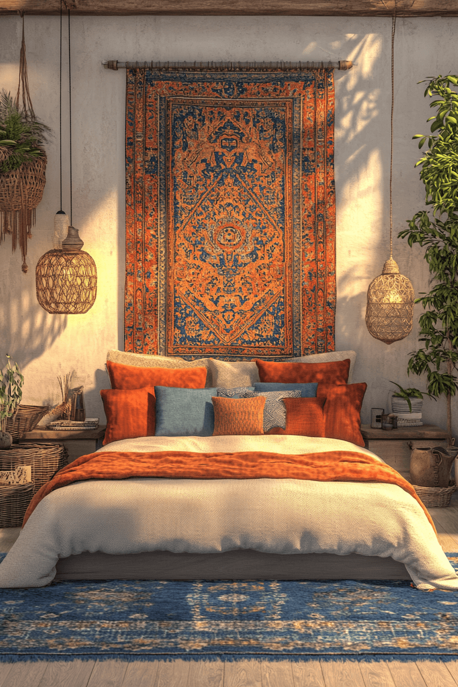 chambre boho chic