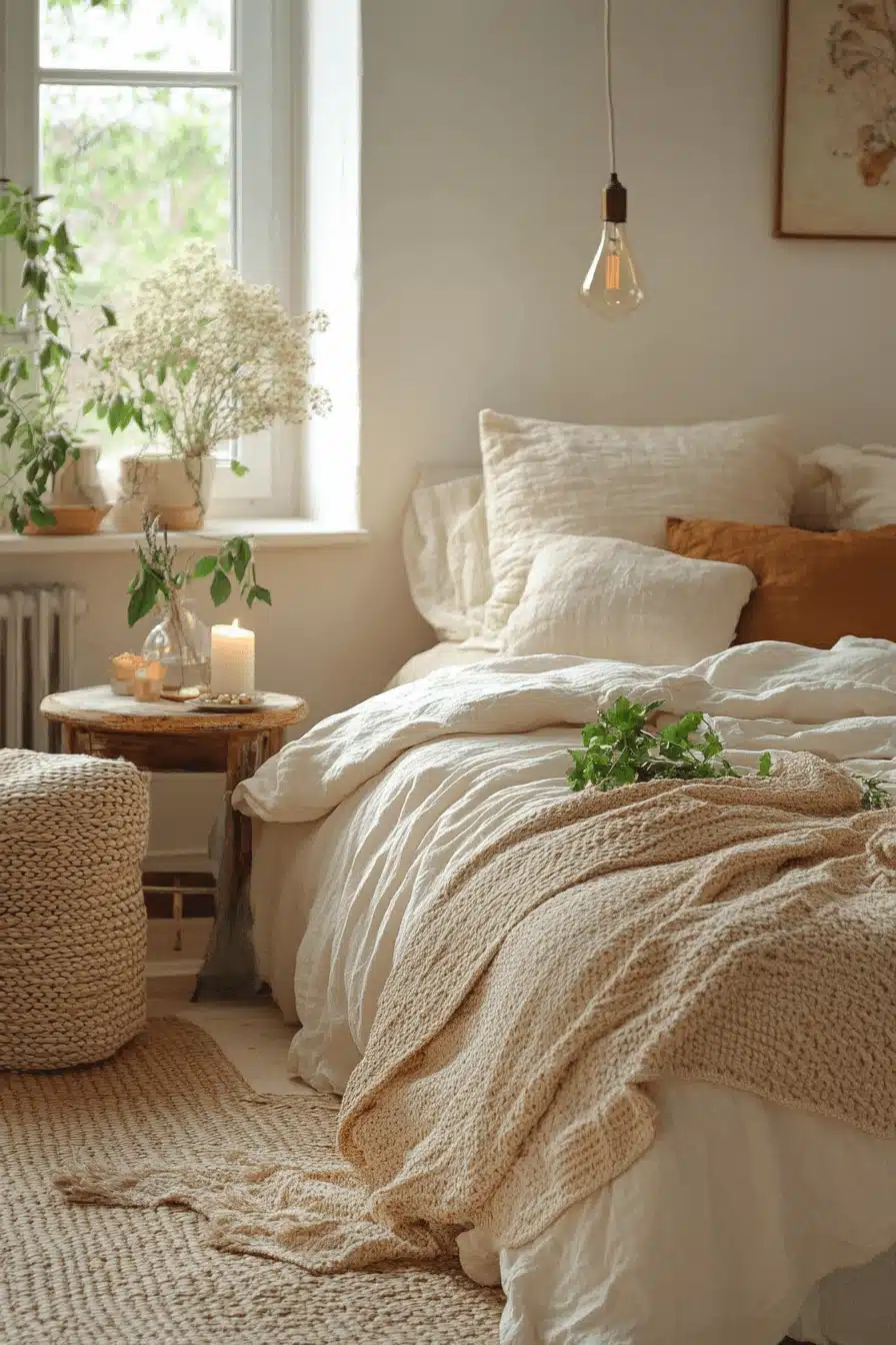 chambre boho chic