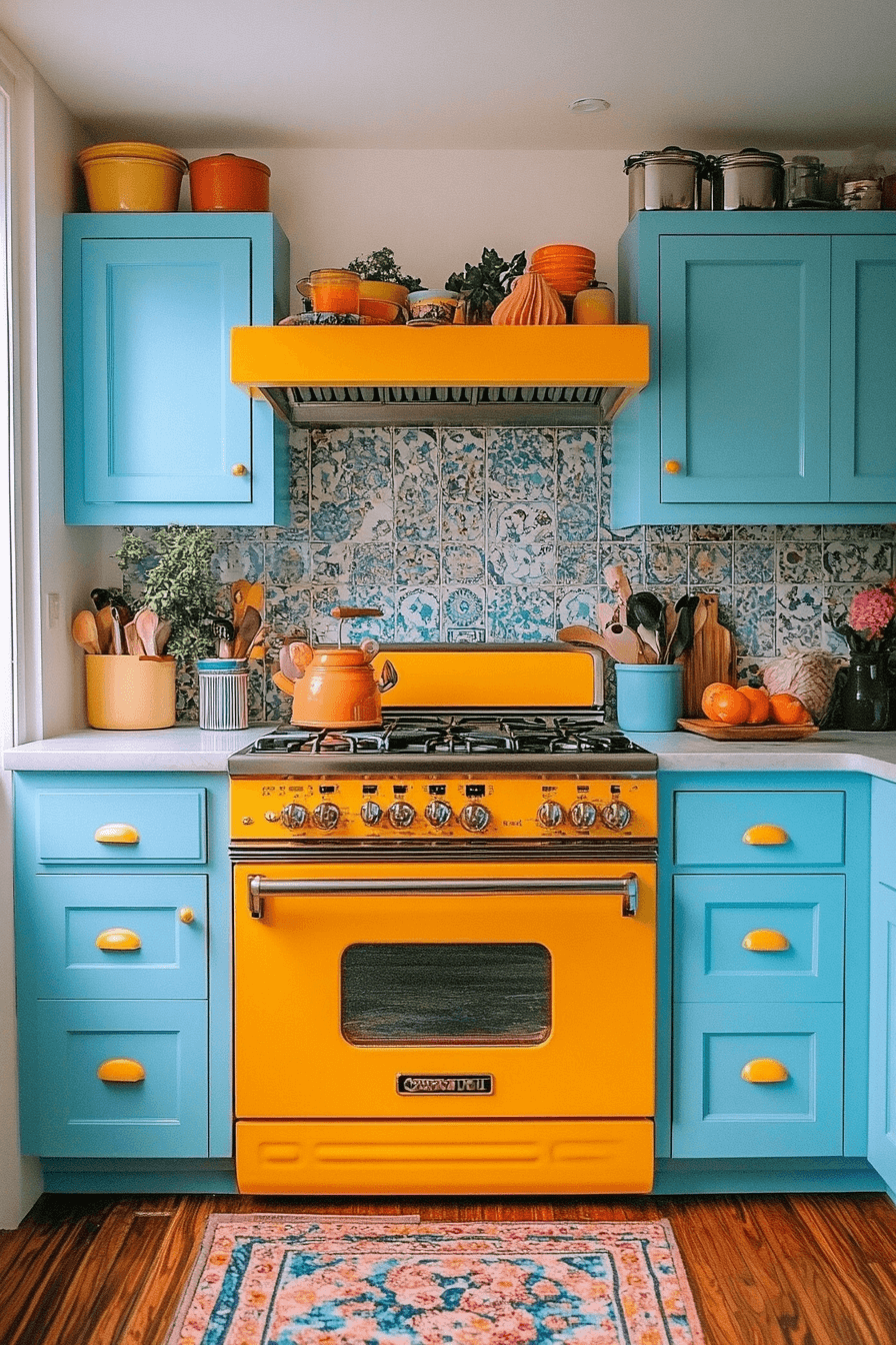 granny chic kitchen