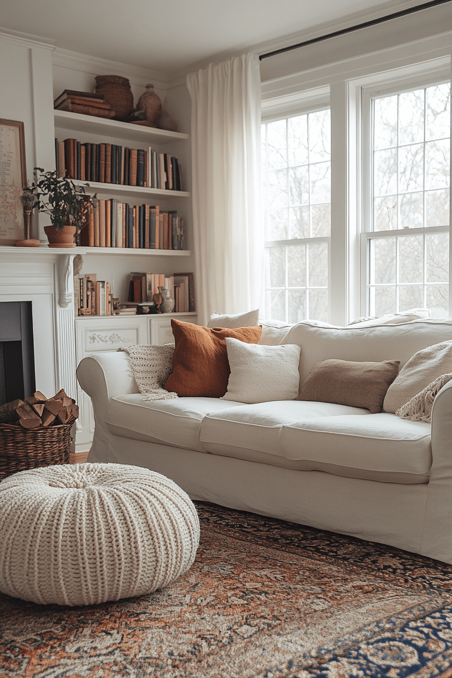 granny chic living room