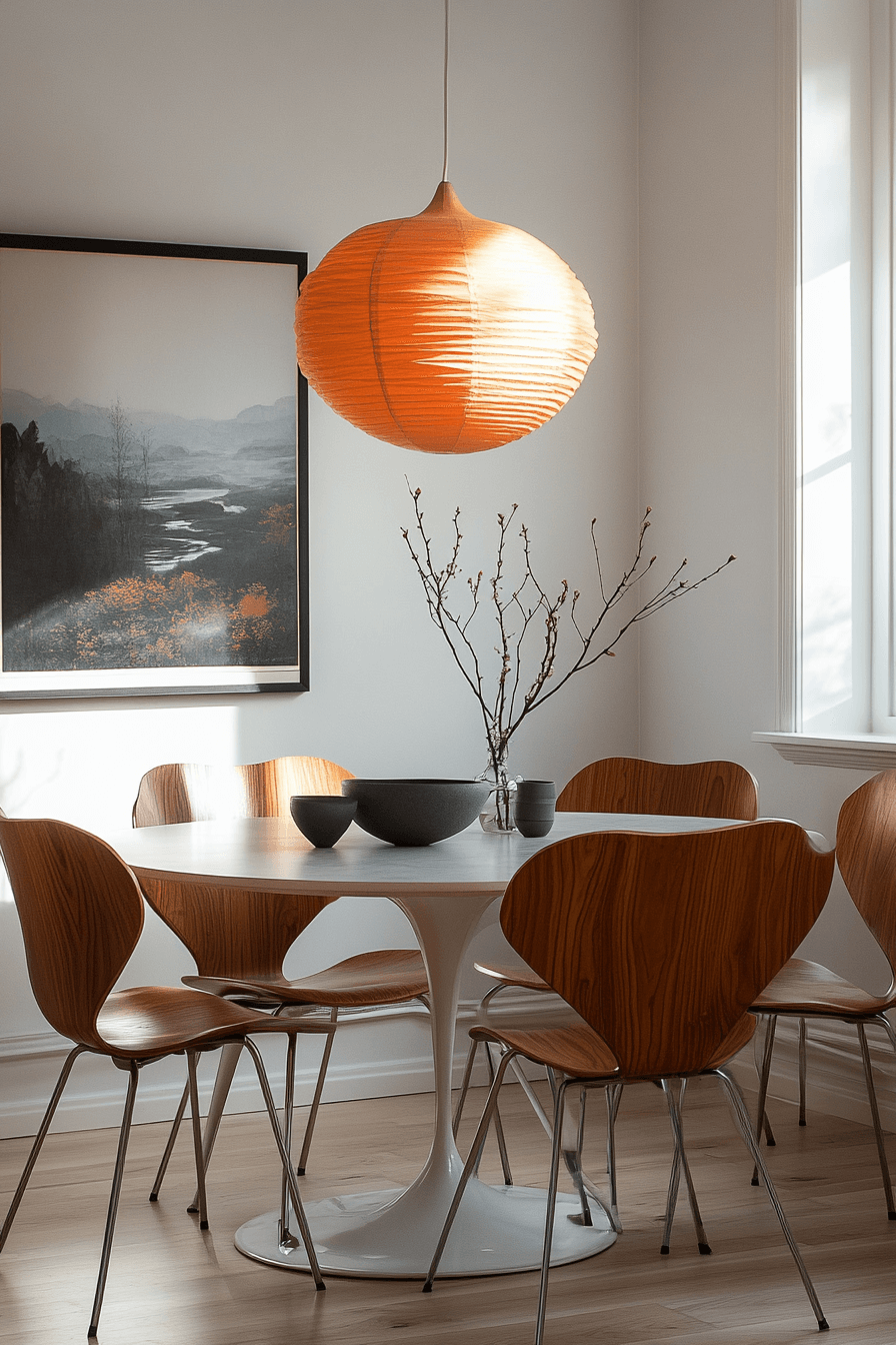 granny chic dining room