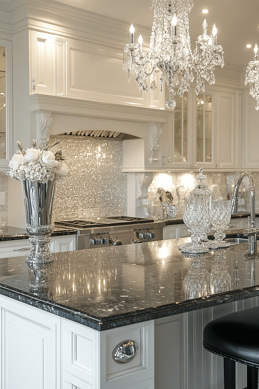 granny chic kitchen