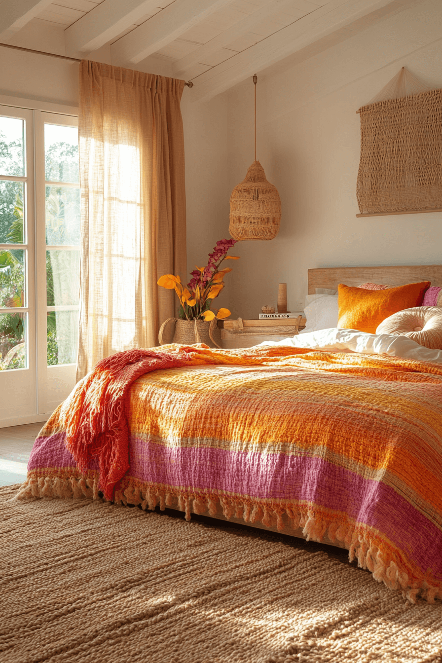 boho chic bedroom