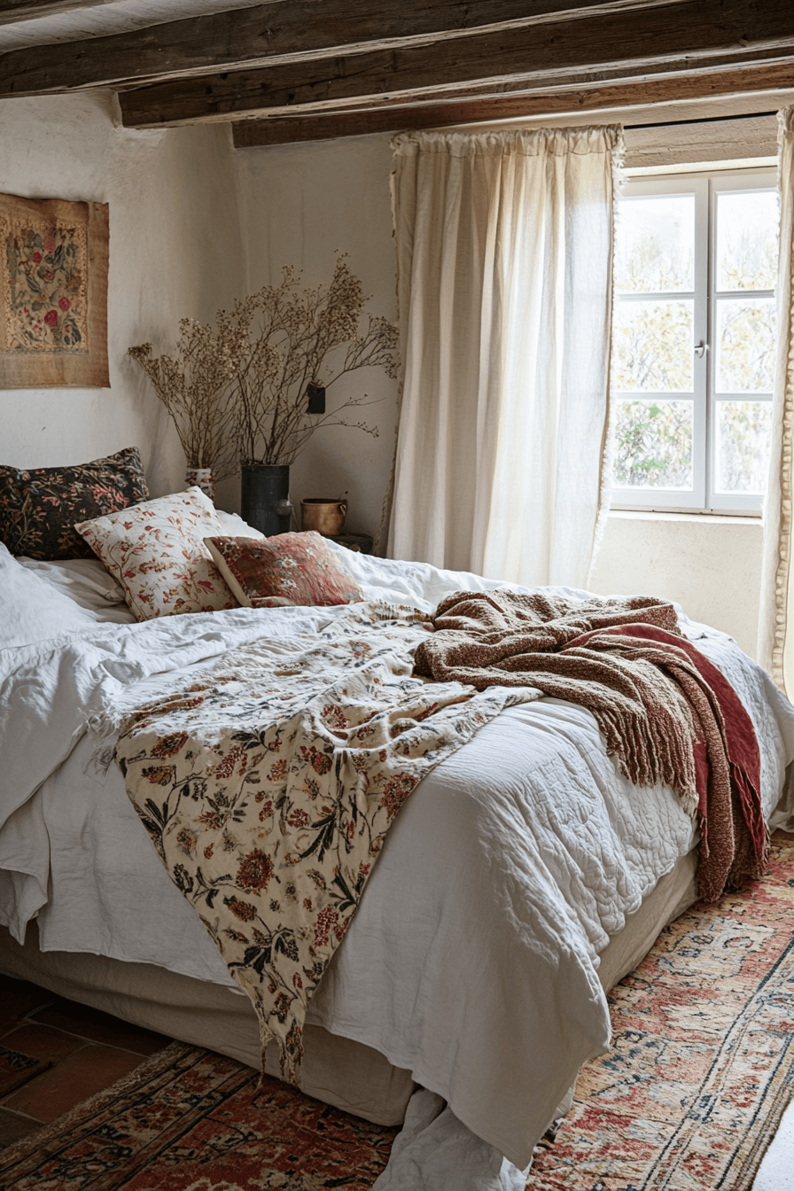 boho chic bedroom