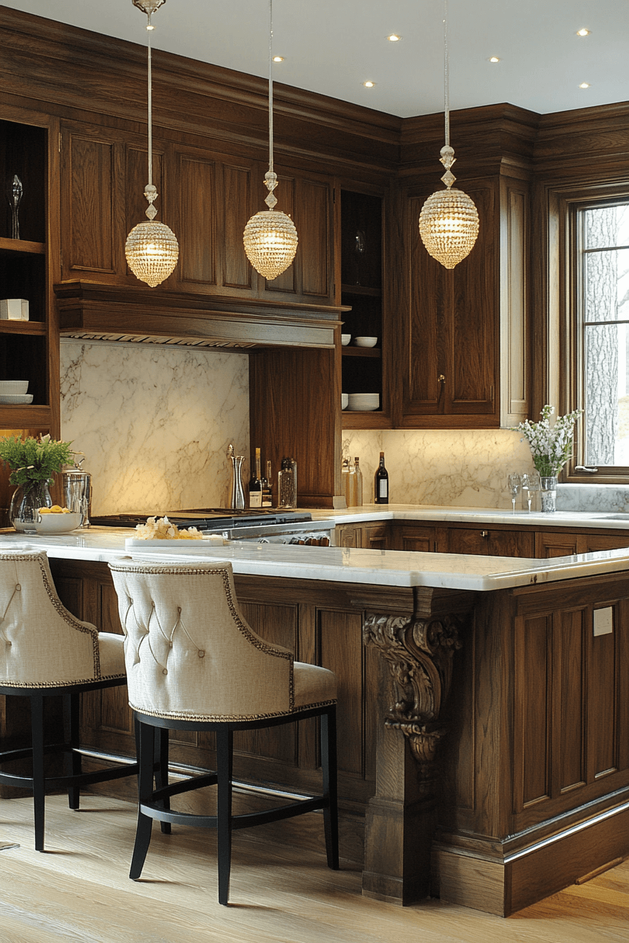 granny chic kitchen