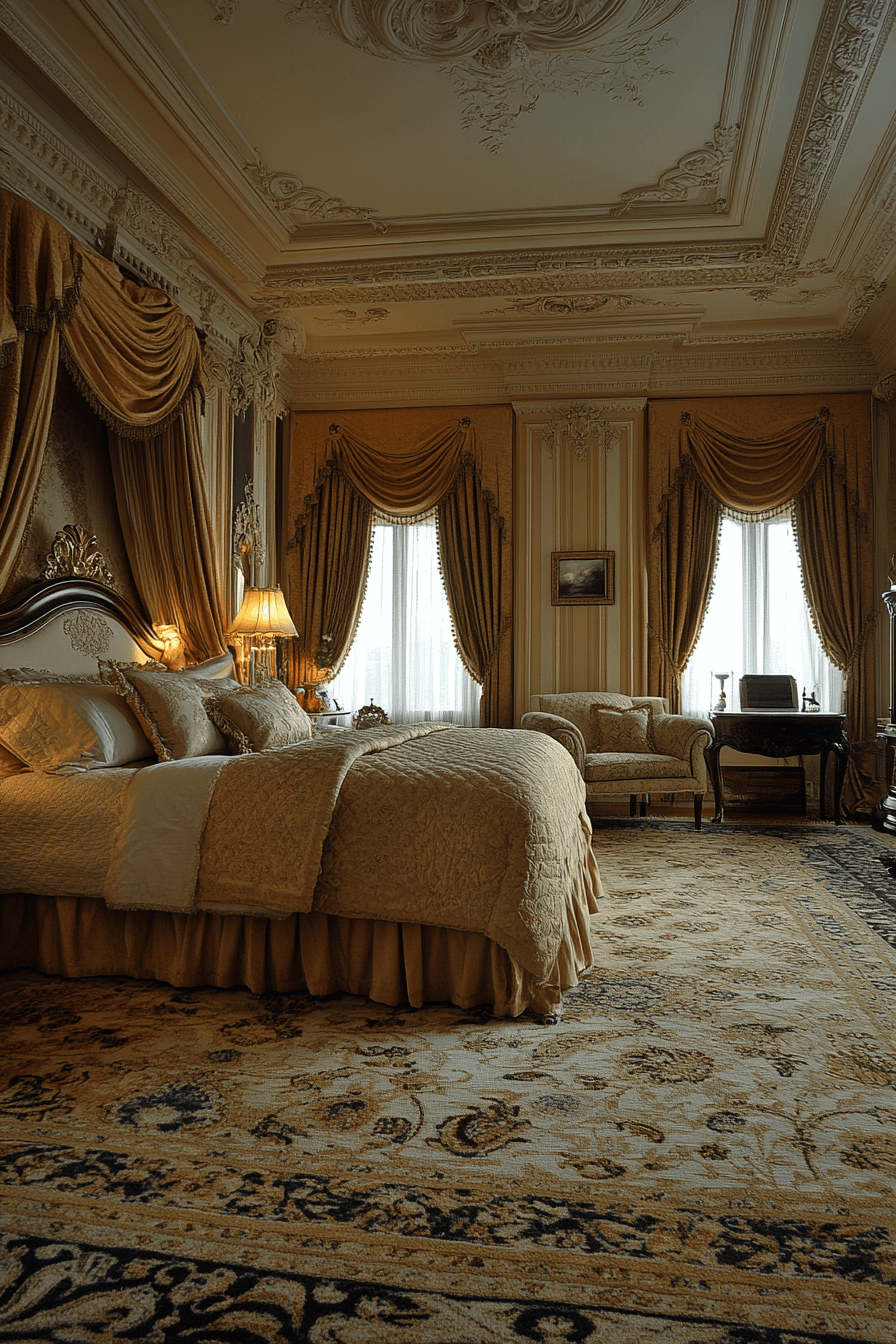 granny chic bedroom