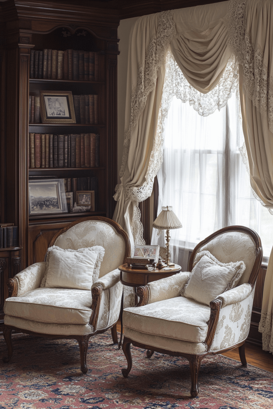 granny chic living room