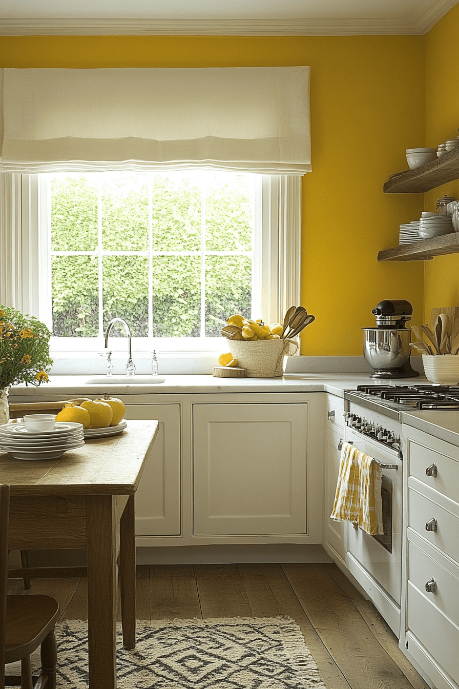 granny chic kitchen
