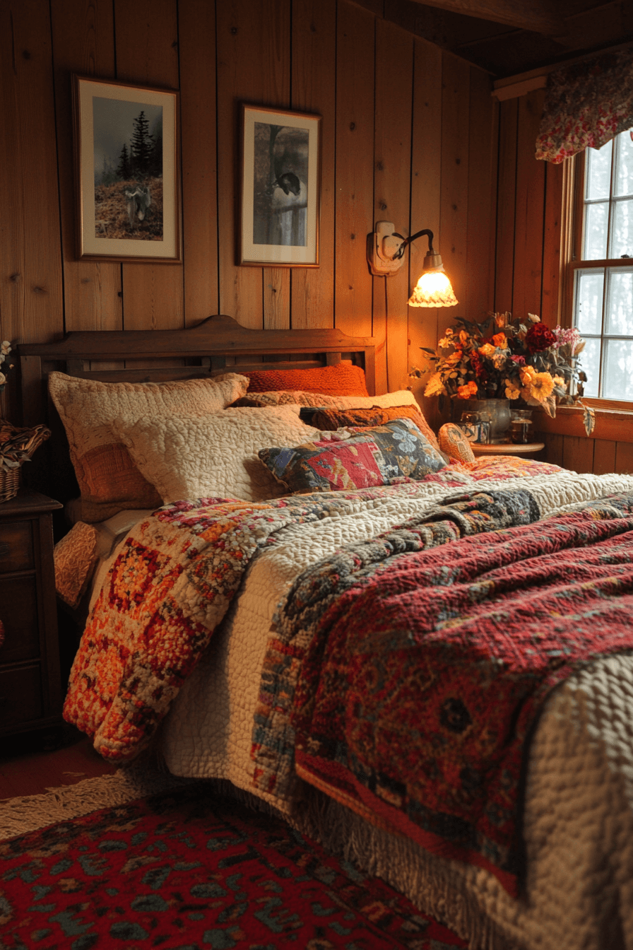 granny chic bedroom