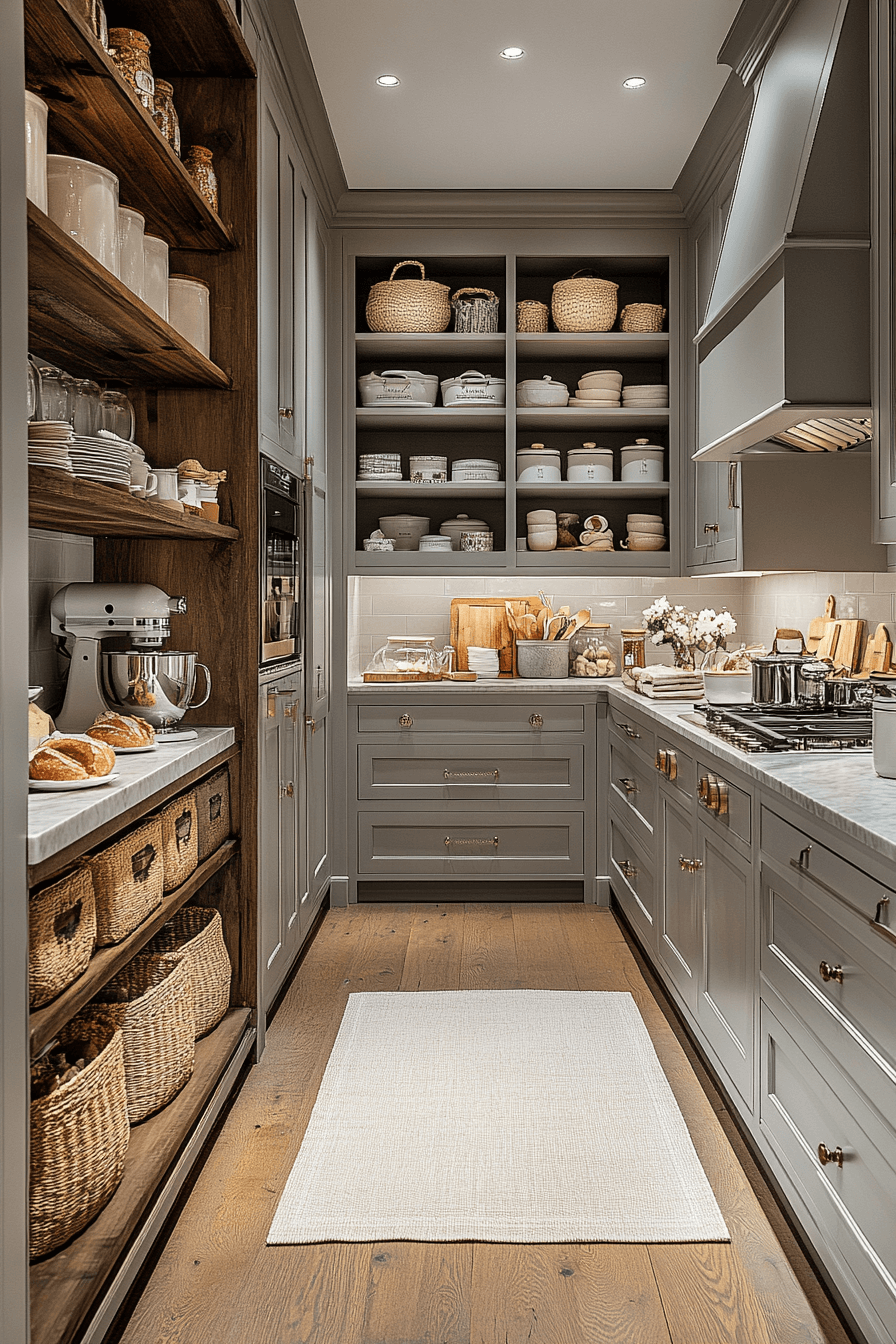 granny chic kitchen