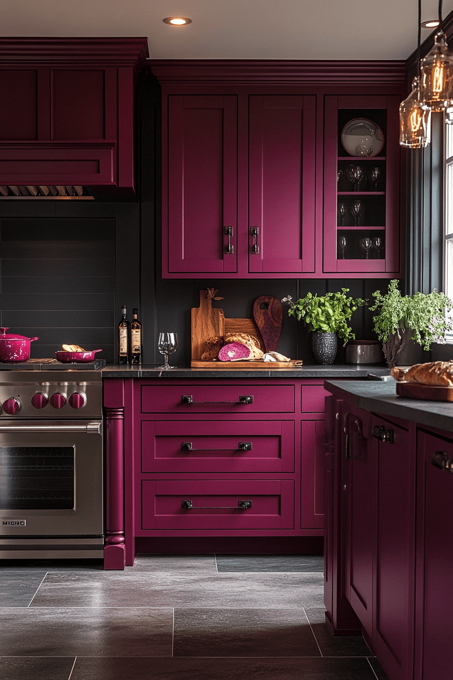 red oak kitchen cabinets