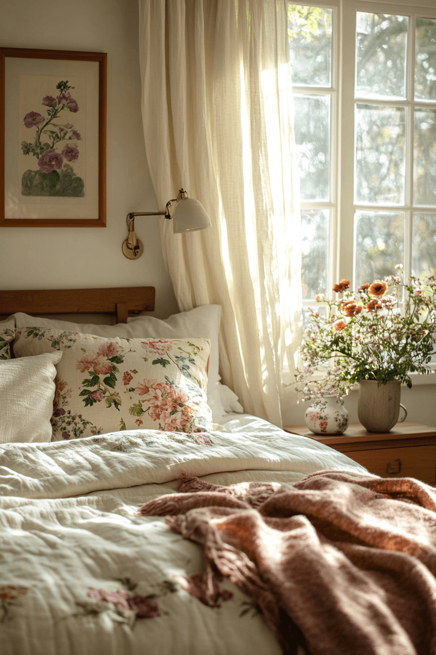 granny chic bedroom