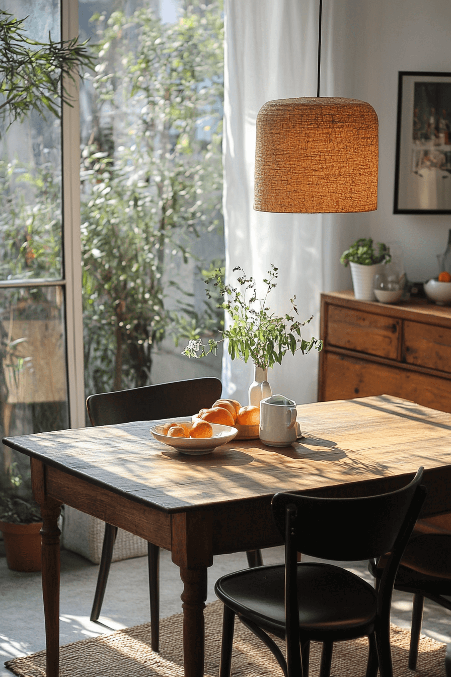granny chic dining room