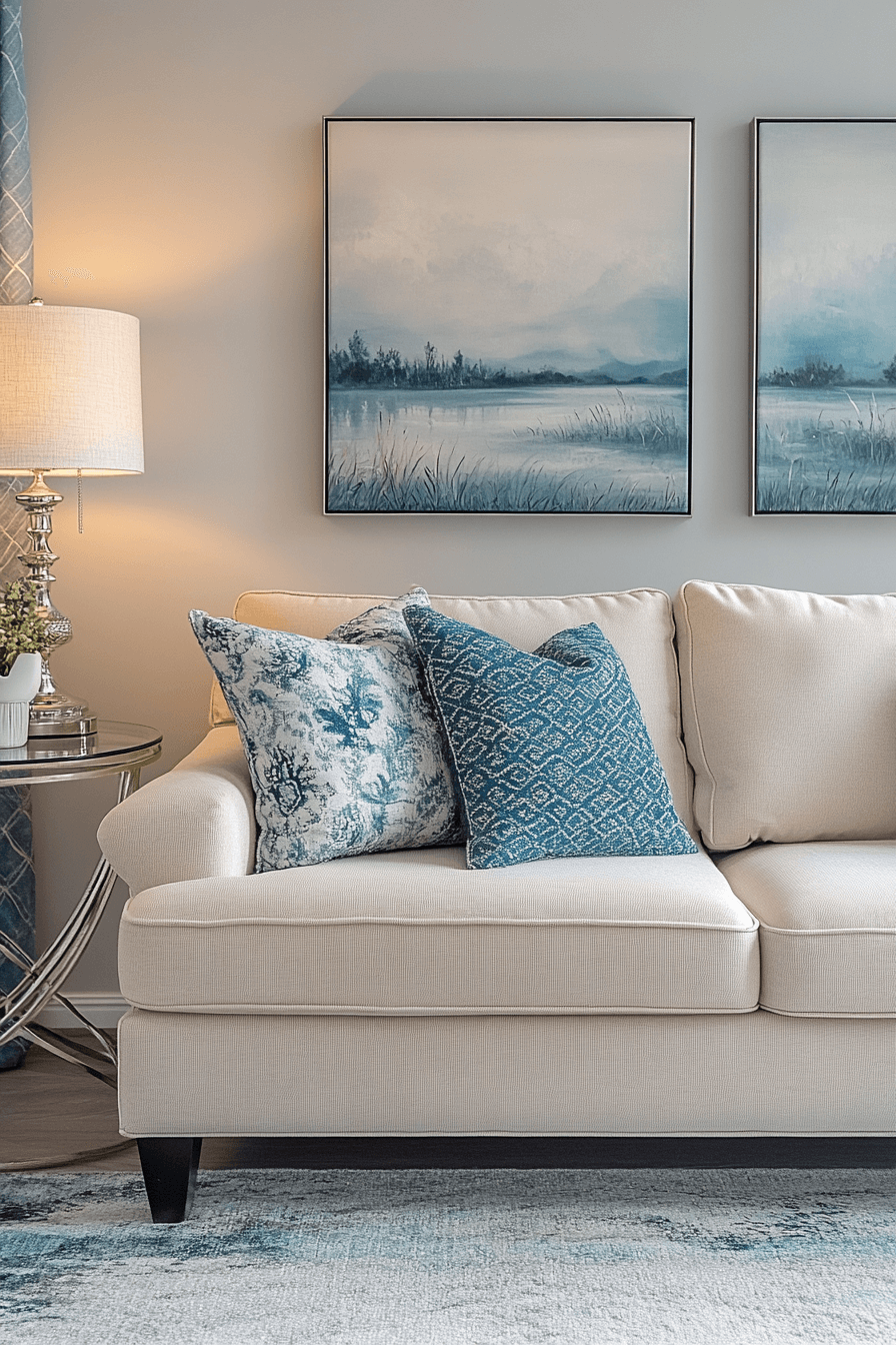 beige couch living room