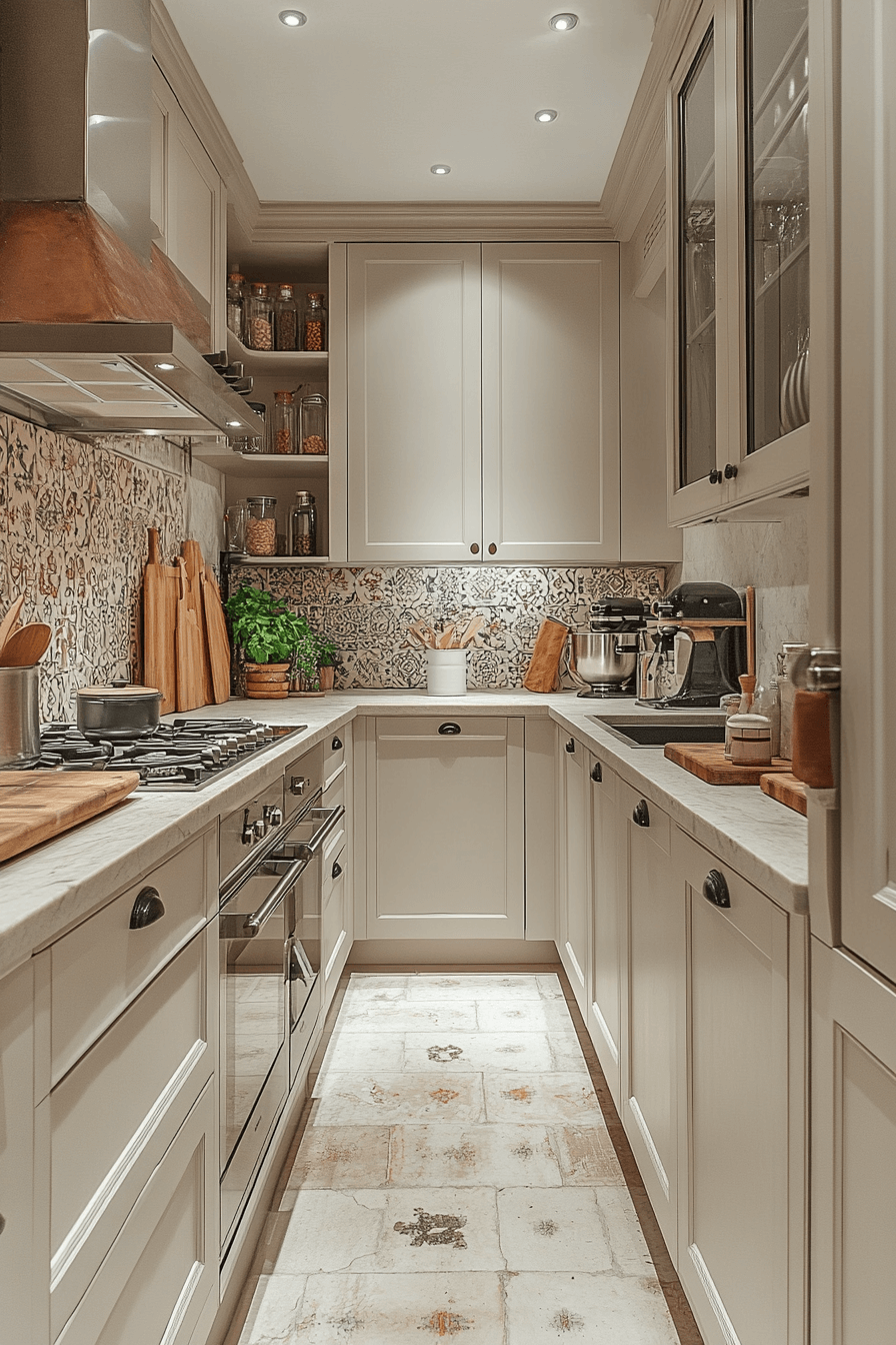 granny chic kitchen