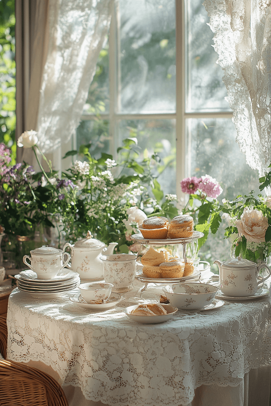 granny chic decor
