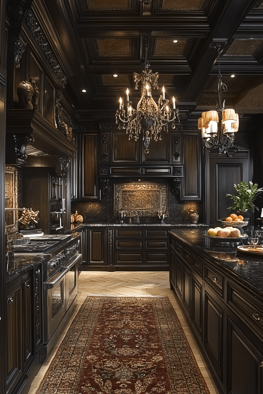 granny chic kitchen