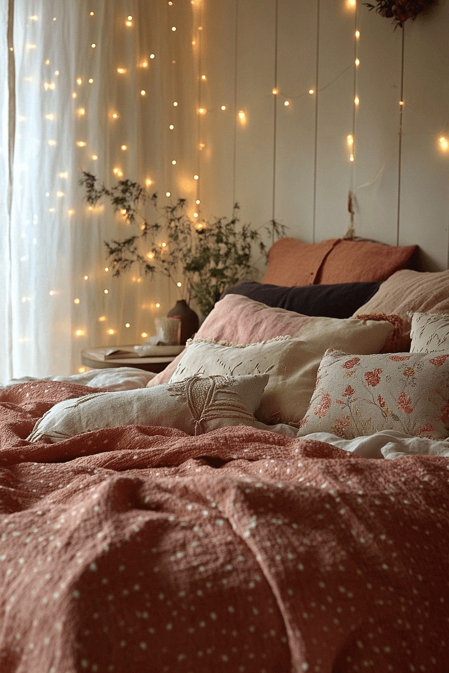 chambre boho chic