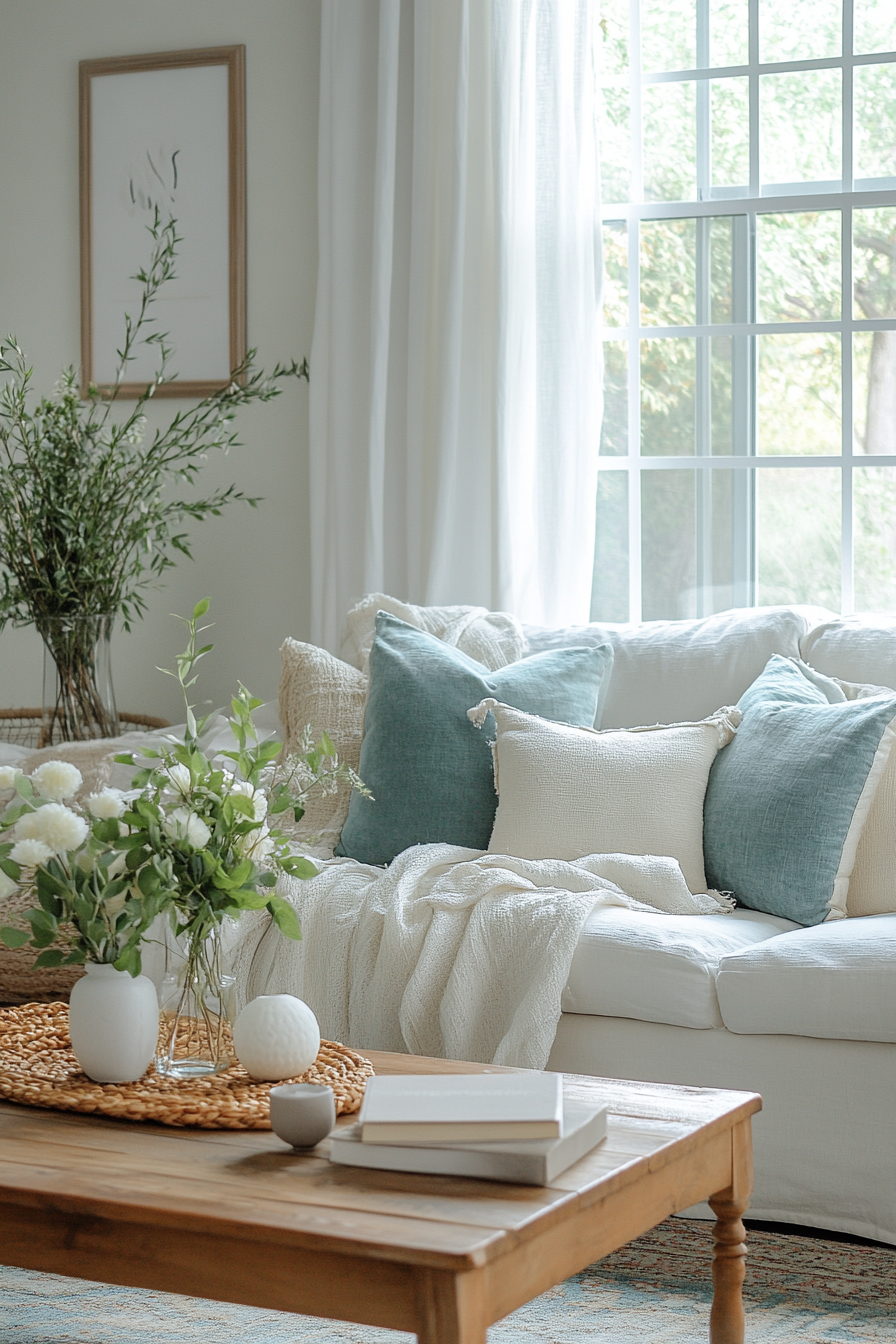 granny chic decor living room