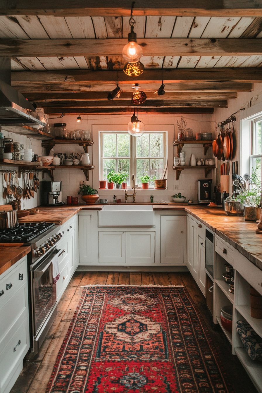 granny chic kitchen