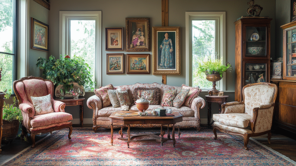 granny chic decor