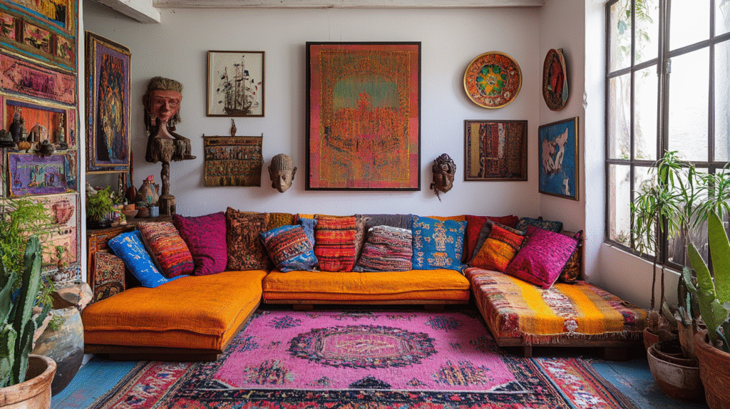 granny chic living room