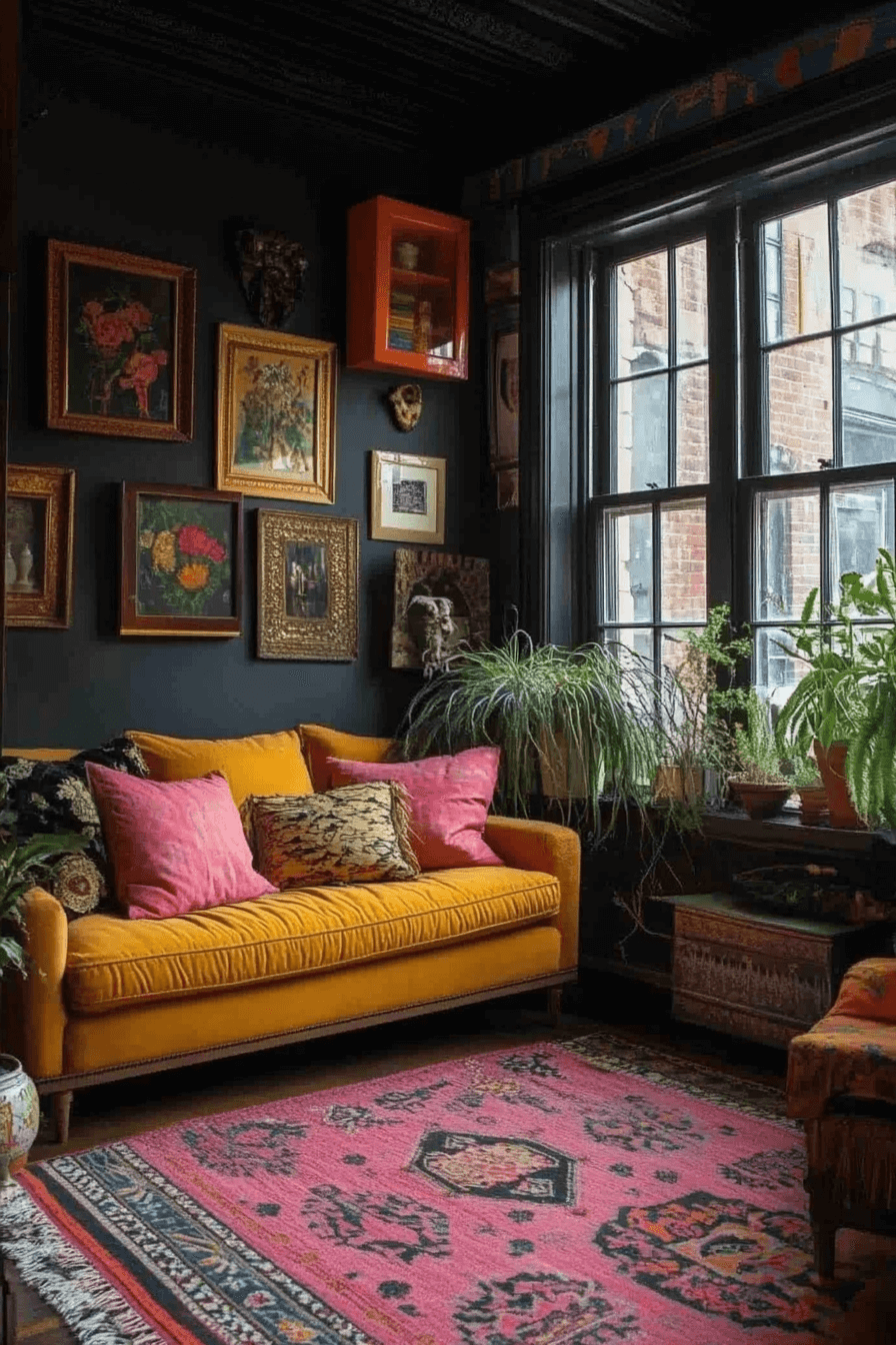 vintage maximalist decor
