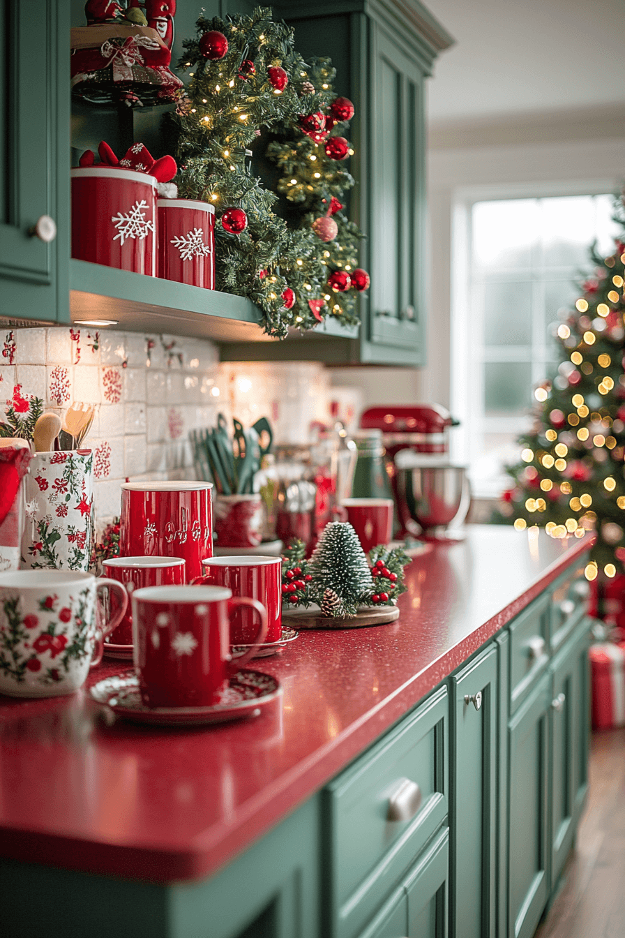 christmas kitchen decor