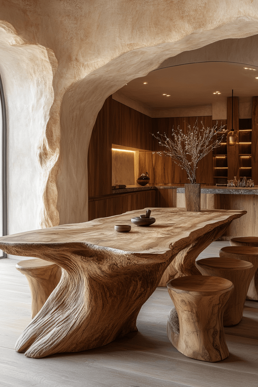 organic modern home decor