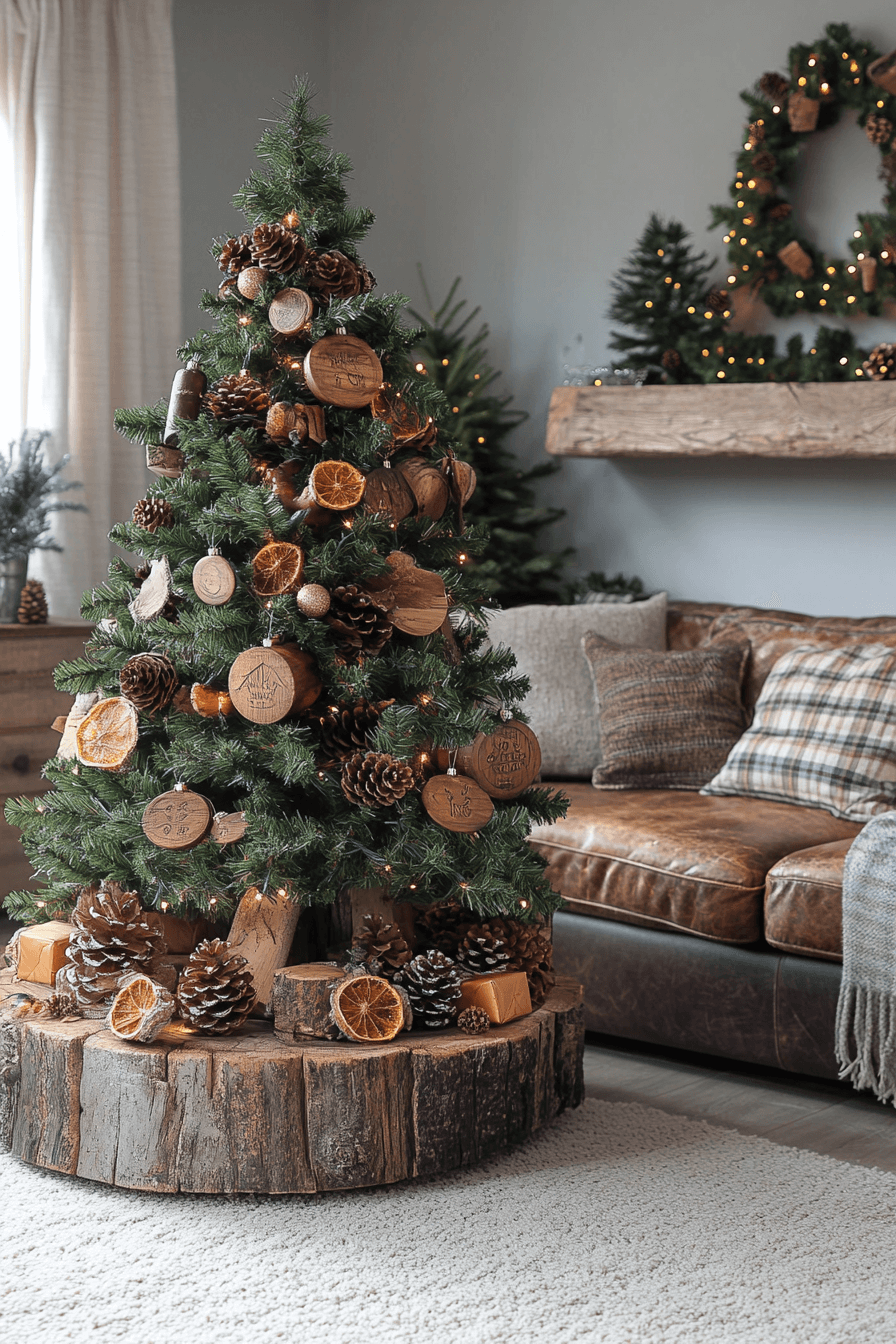 christmas decorations rustic