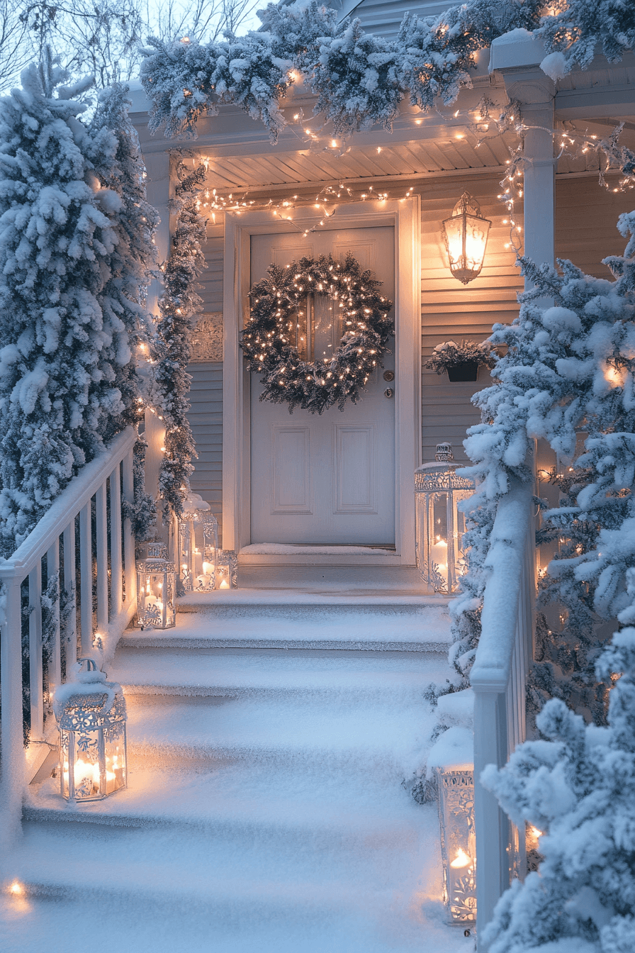 christmas porch decor