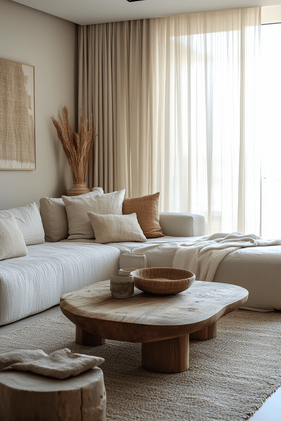 organic modern home decor