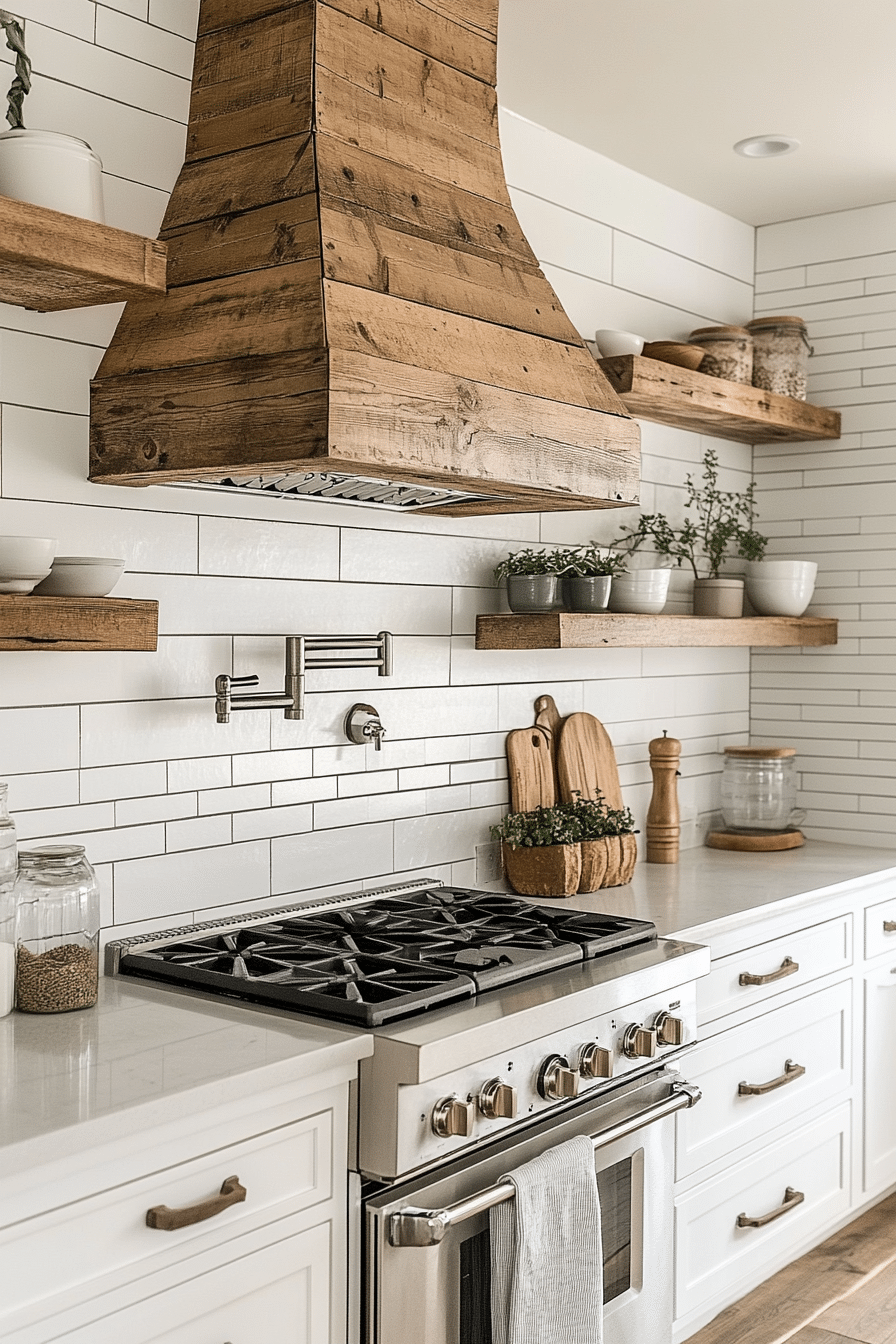 farmhouse backsplash