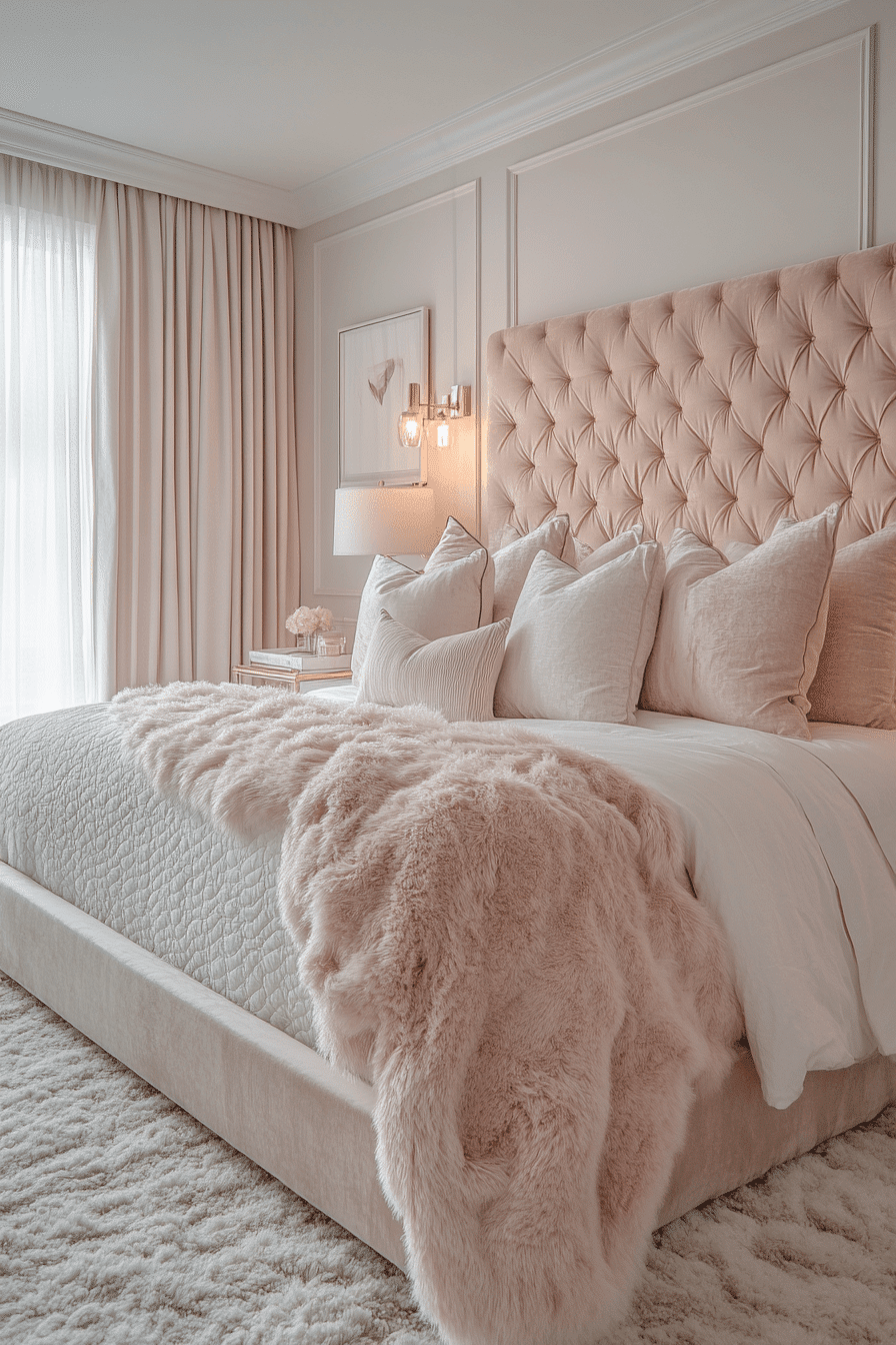 cozy girly bedroom