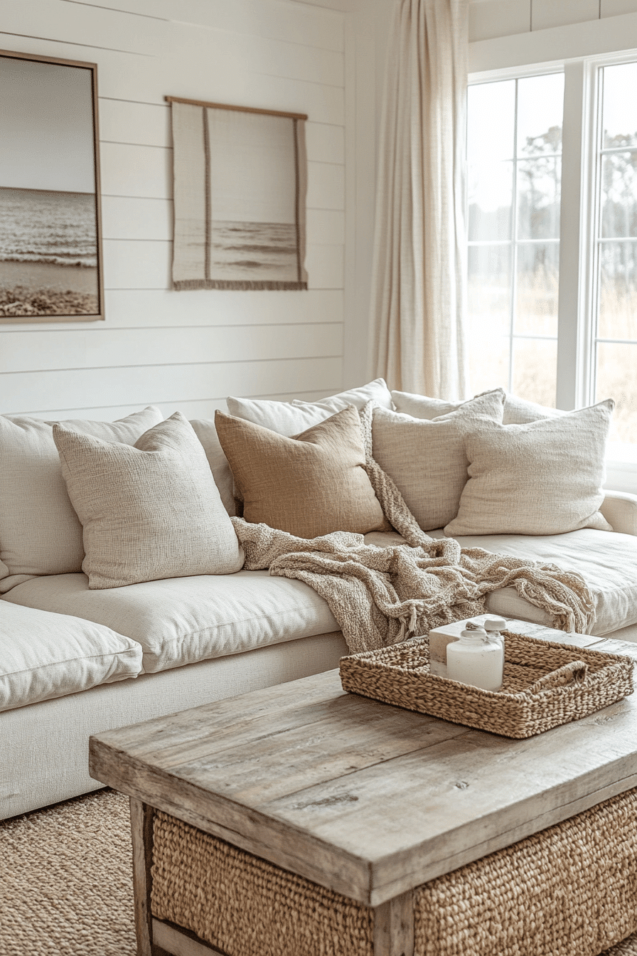 cozy coastal living room