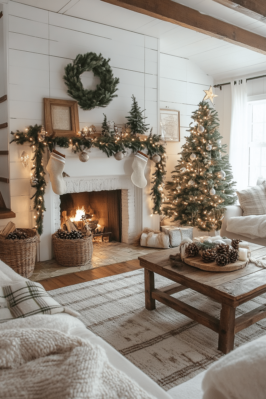 farmhouse christmas decor