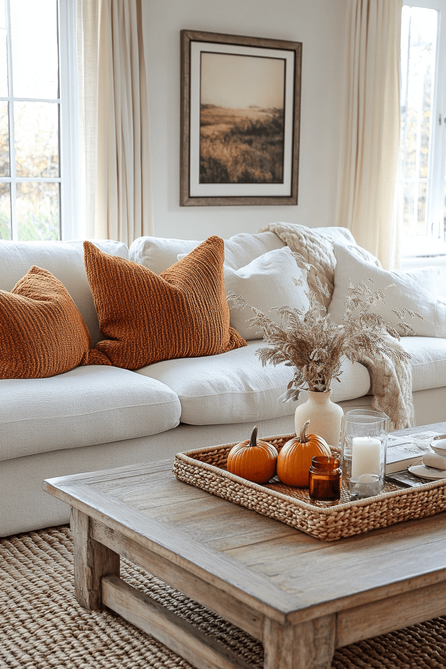 fall apartment decor