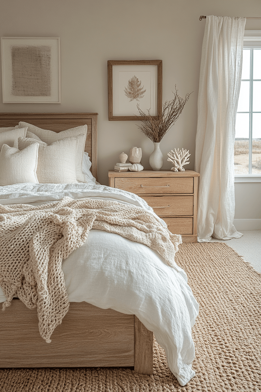 modern coastal bedroom