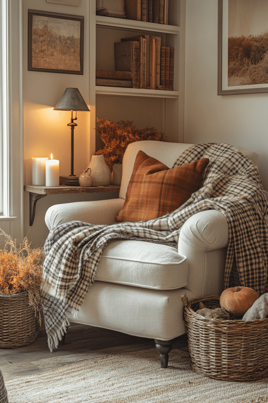 fall apartment decor