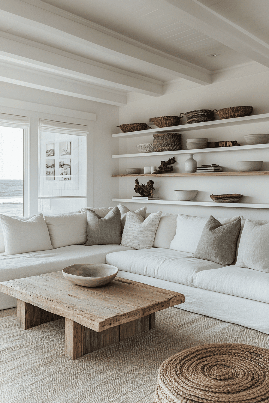 modern coastal living room