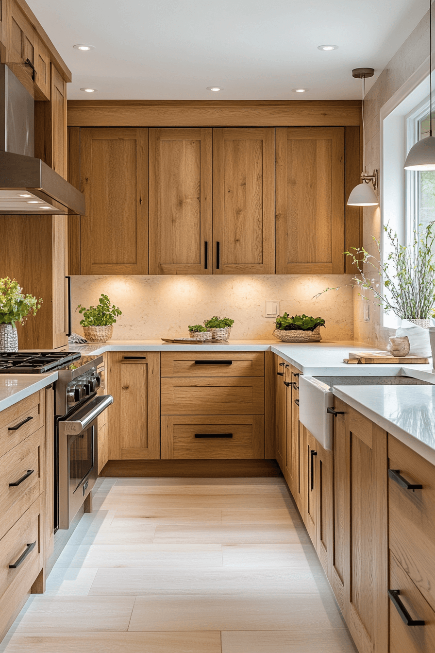 Alder Wood Kitchen Cabinets